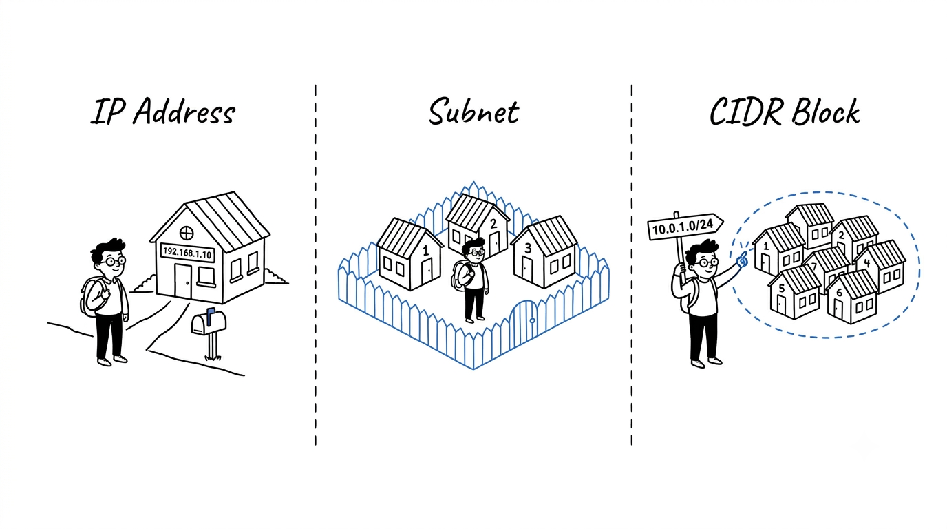 IP Addresses, Subnets, and CIDR Blocks